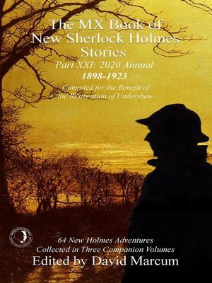 cover image of The MX Book of New Sherlock Holmes Stories, Part XXI